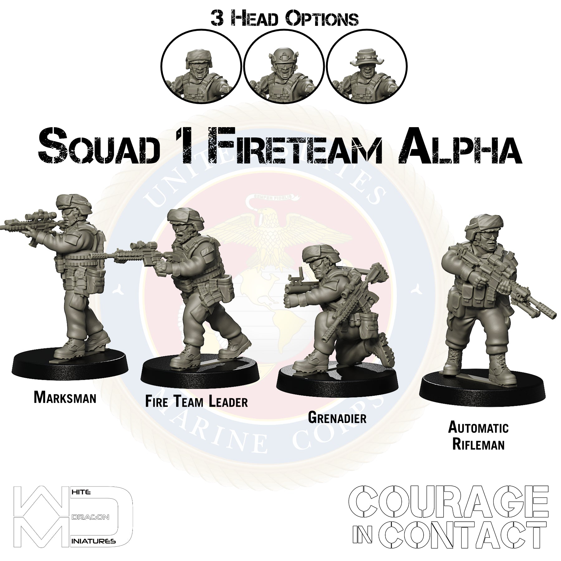Squad 1 Fireteam Alpha - US Marines