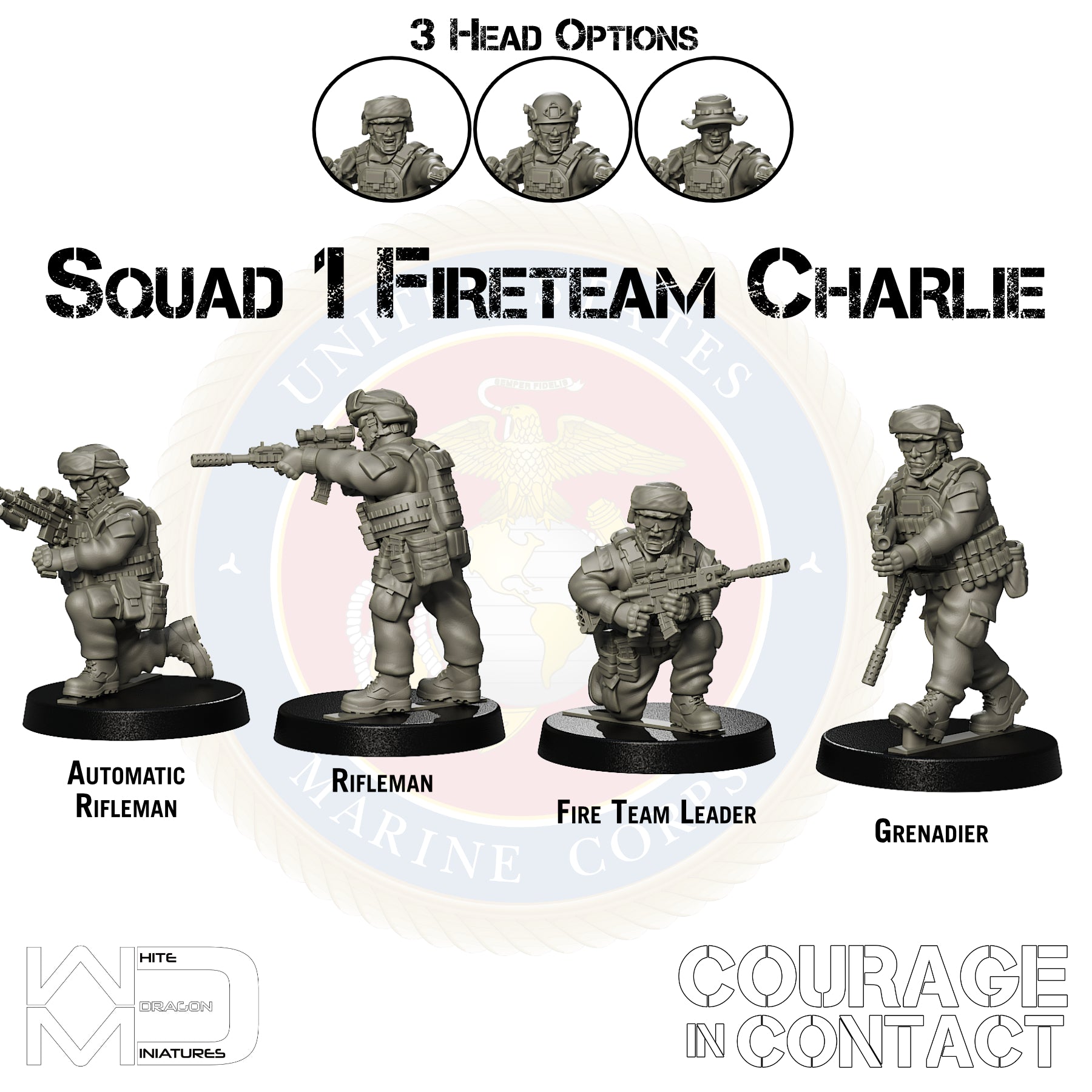 Squad 1 Fireteam Charlie - US Marines
