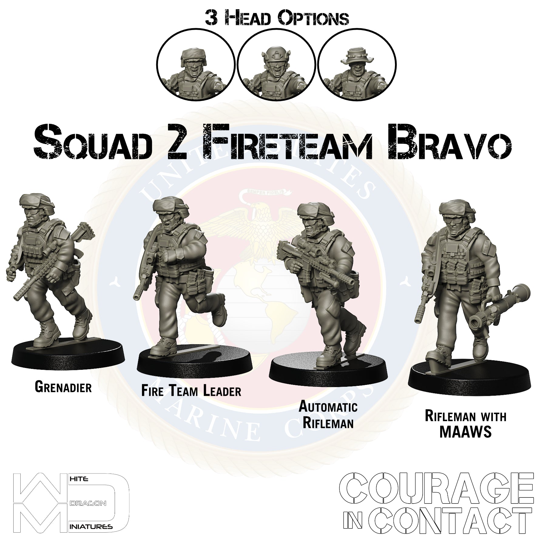 Squad 2 Fireteam Bravo - US Marines
