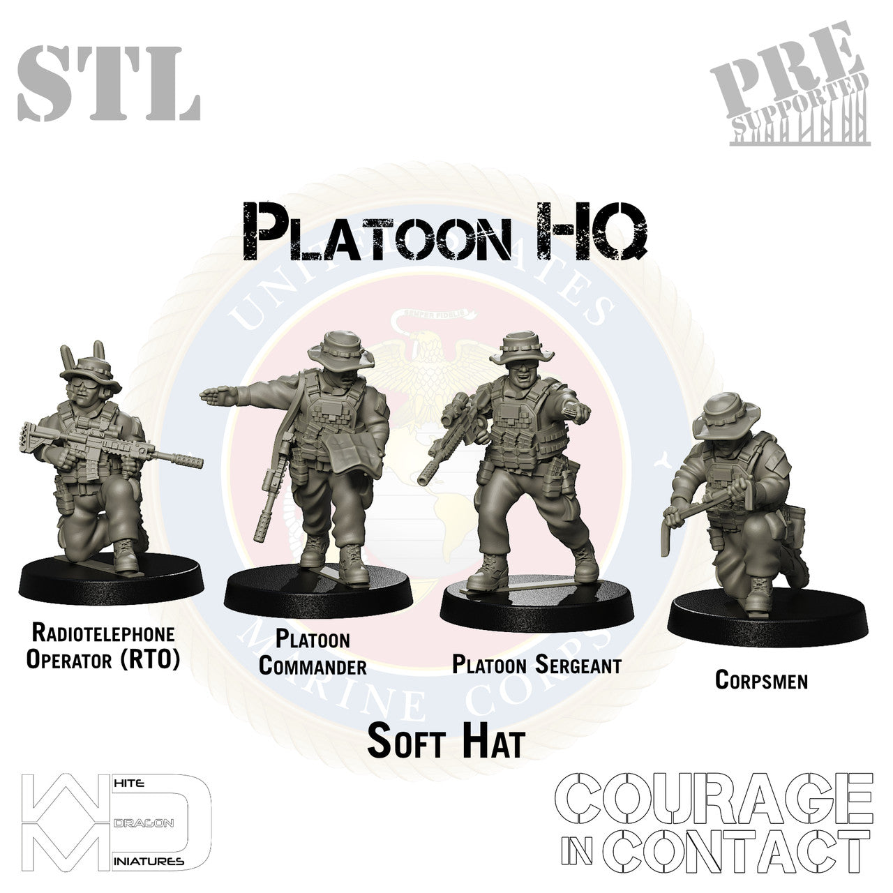 Platoon HQ - US Marines - STL