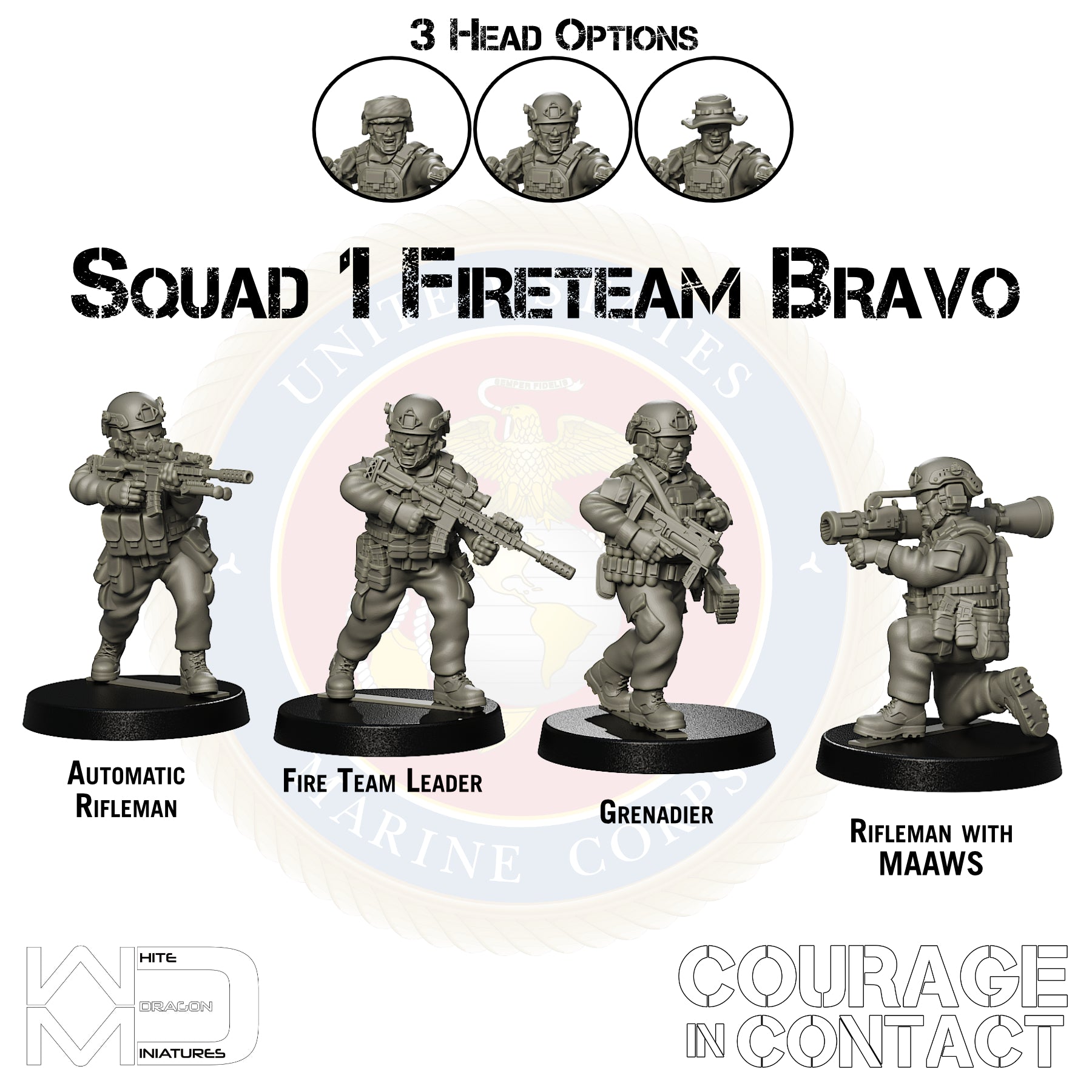 Squad 1 Fireteam Bravo - US Marines