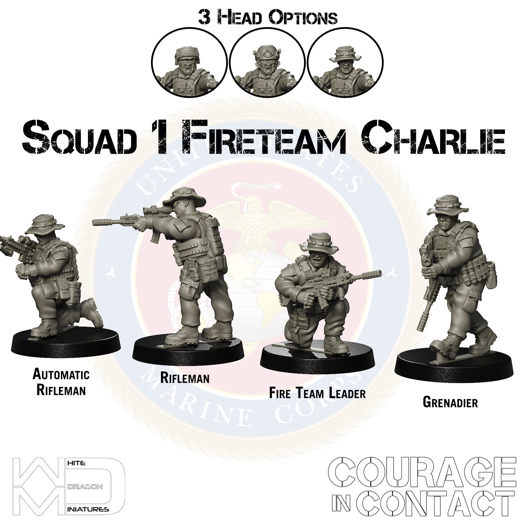 Squad 1 Fireteam Charlie - US Marines