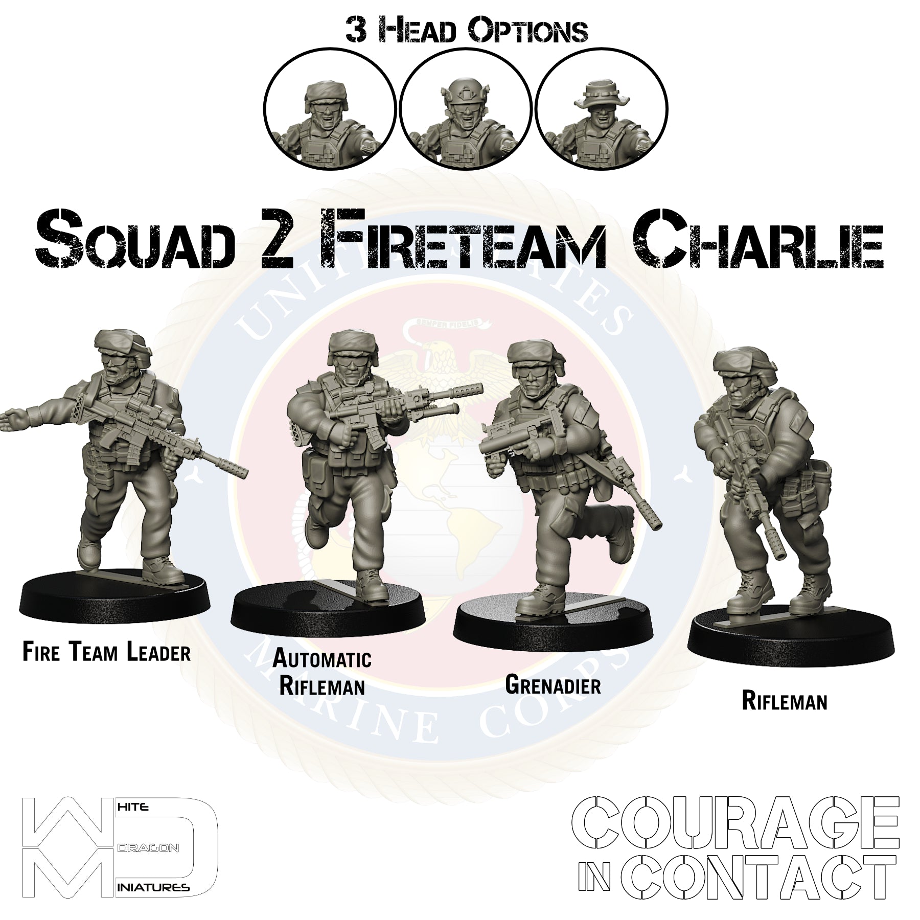 Squad 2 Fireteam Charlie - US Marines