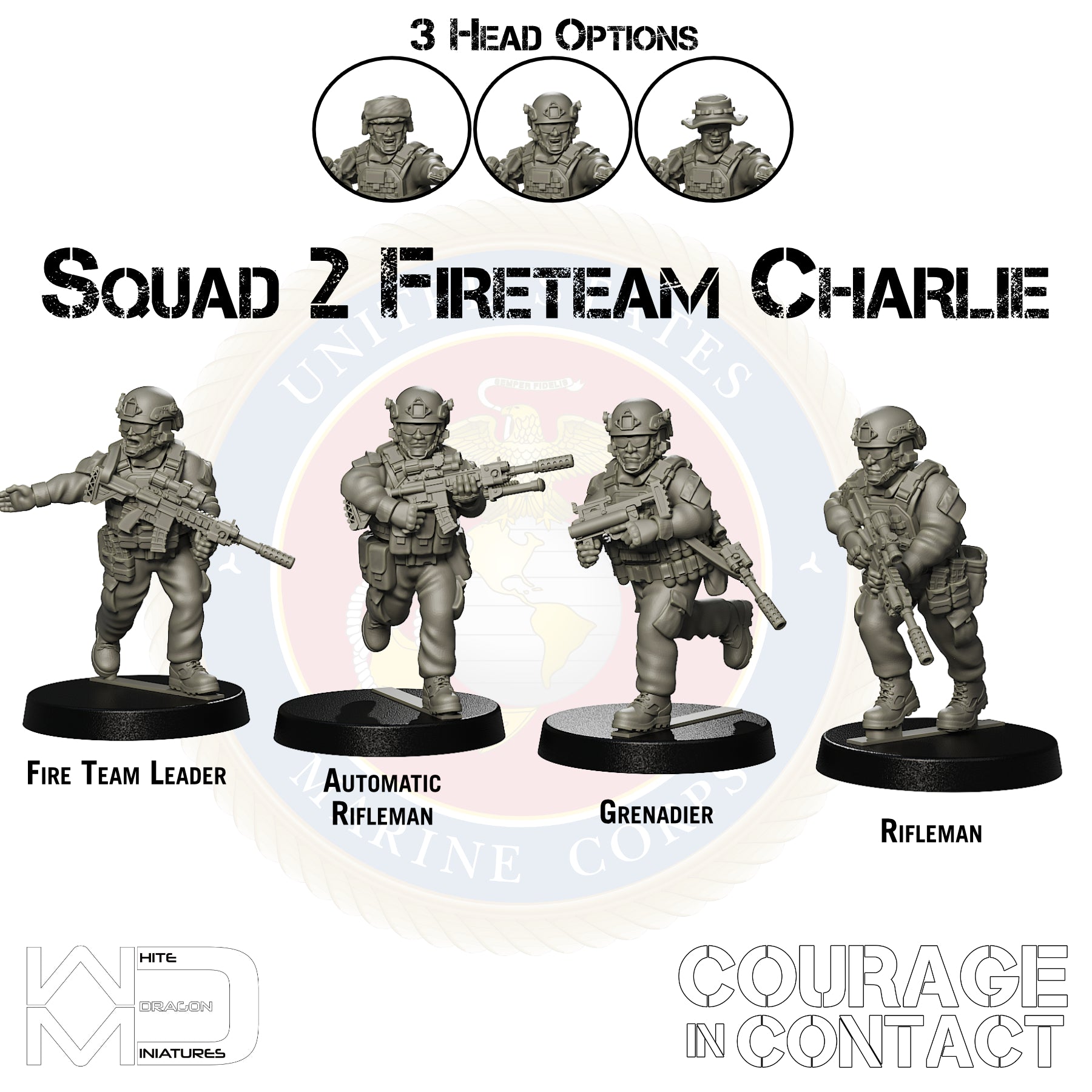 Squad 2 Fireteam Charlie - US Marines