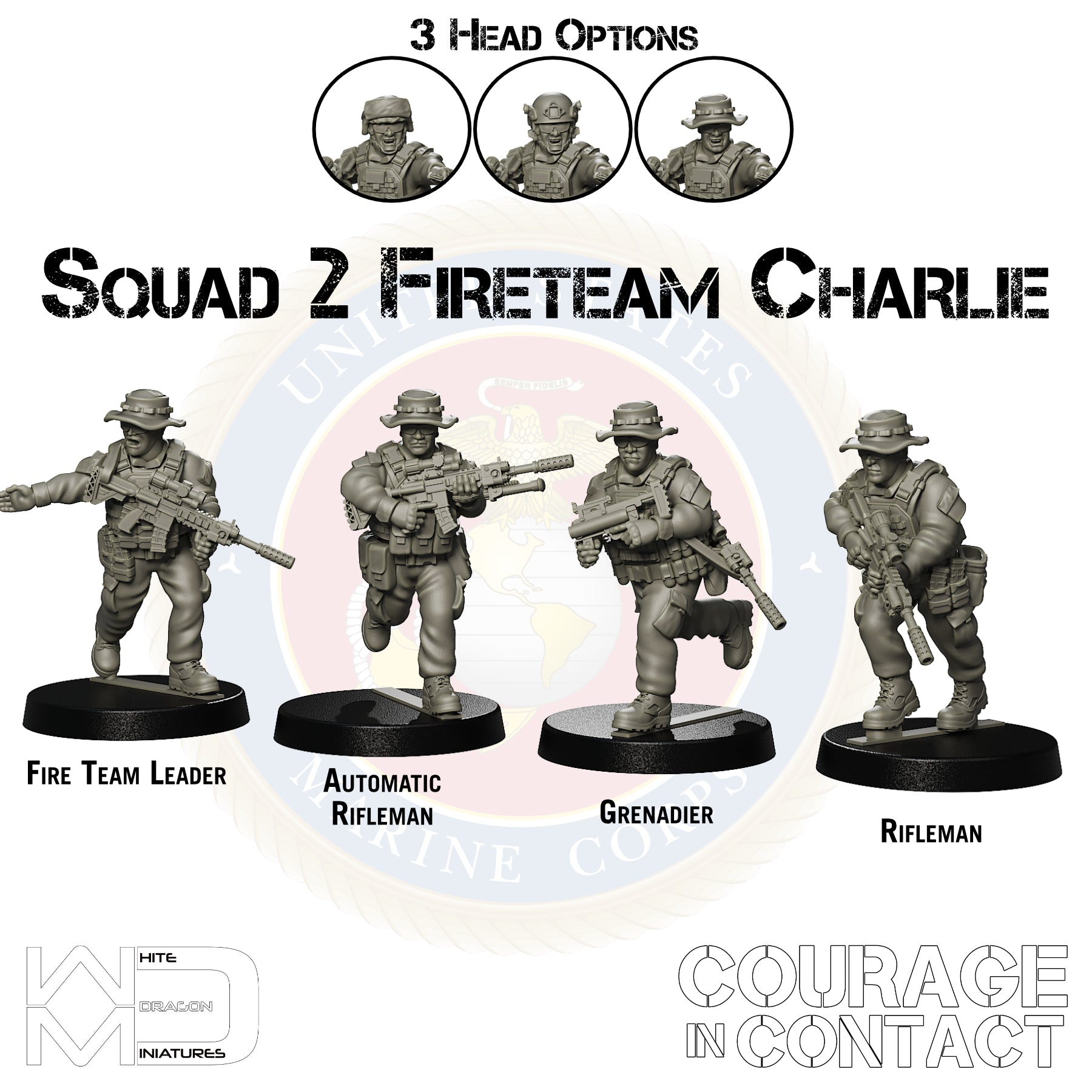 Squad 2 Fireteam Charlie - US Marines