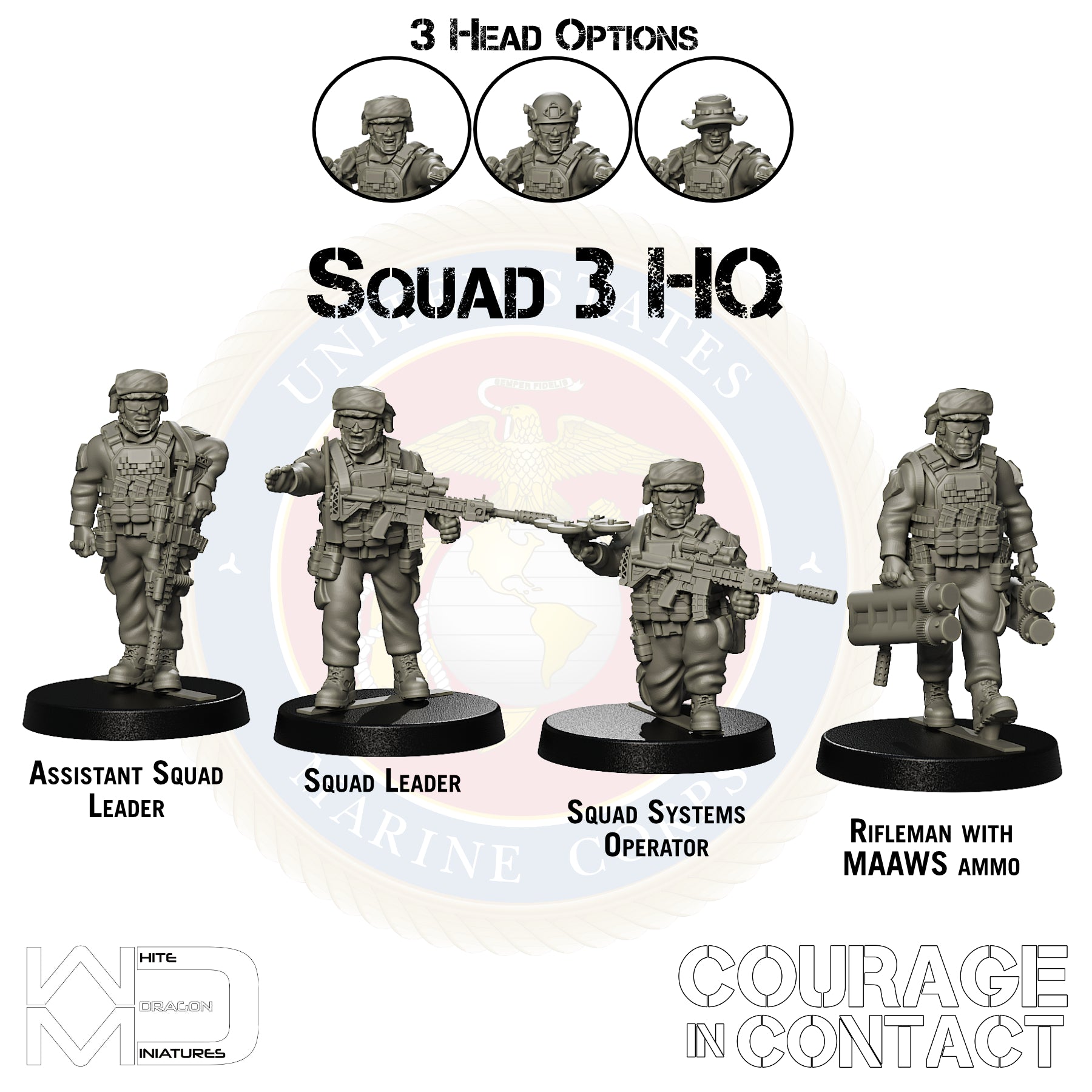 Squad 3 HQ - US Marines