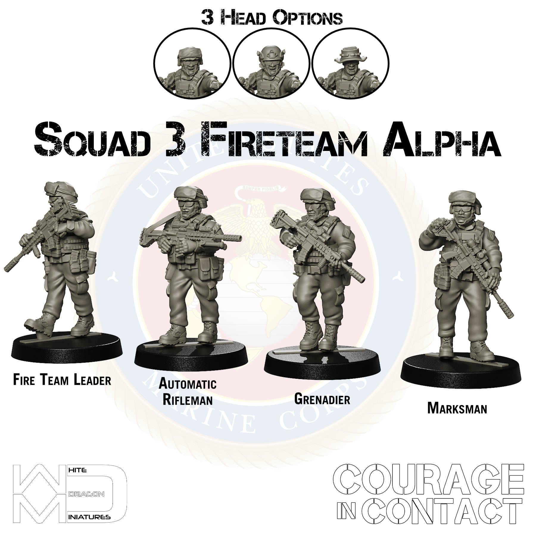 Squad 3 Fireteam Alpha - US Marines