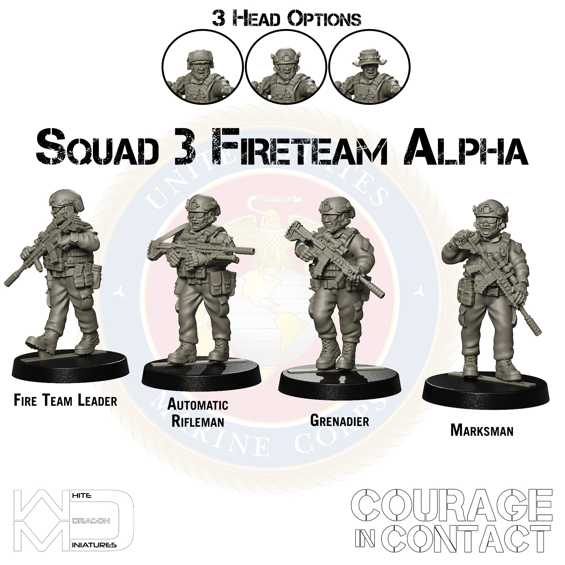 Squad 3 Fireteam Alpha - US Marines