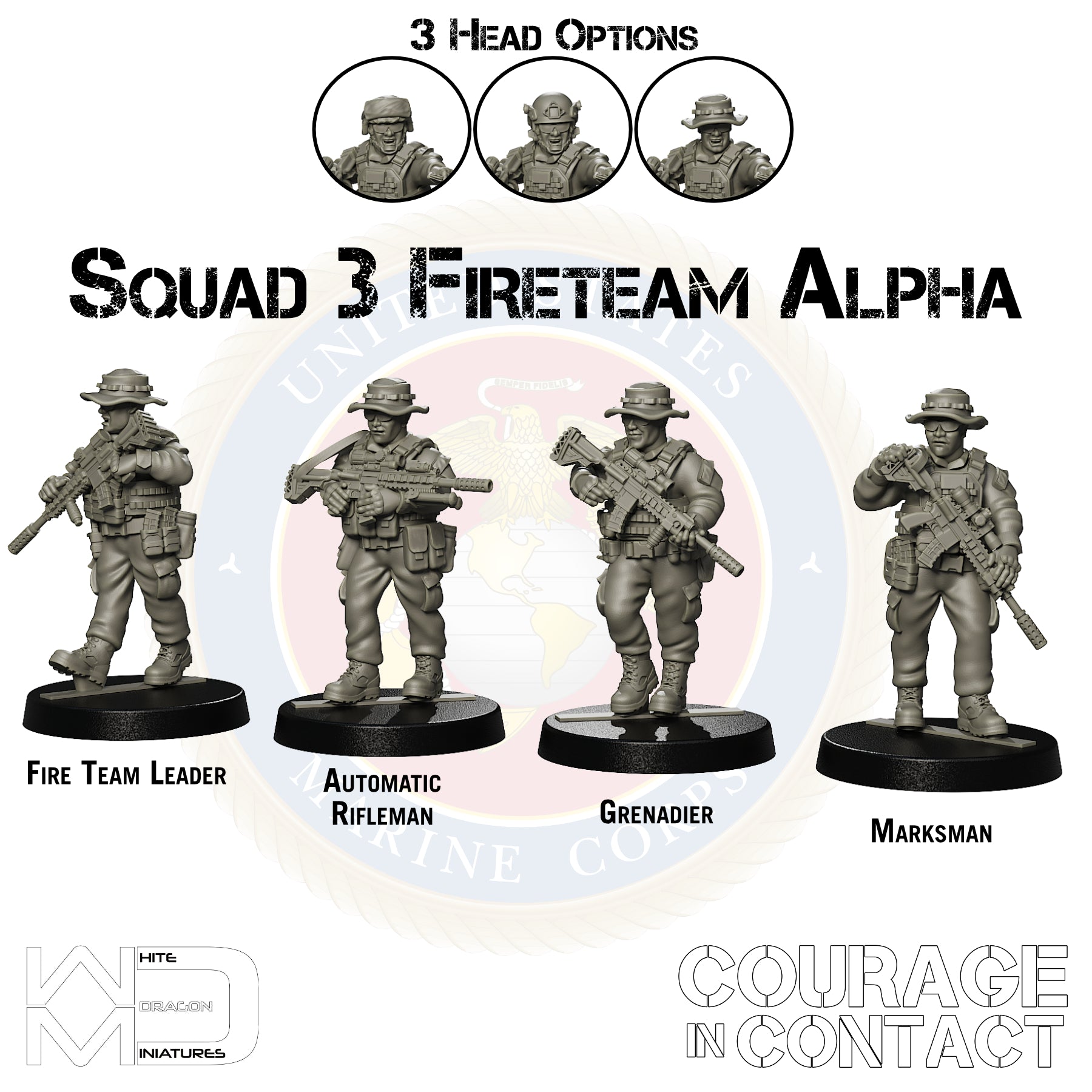 Squad 3 Fireteam Alpha - US Marines