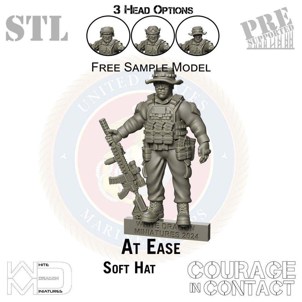 US Marines - Sample Model - STL
