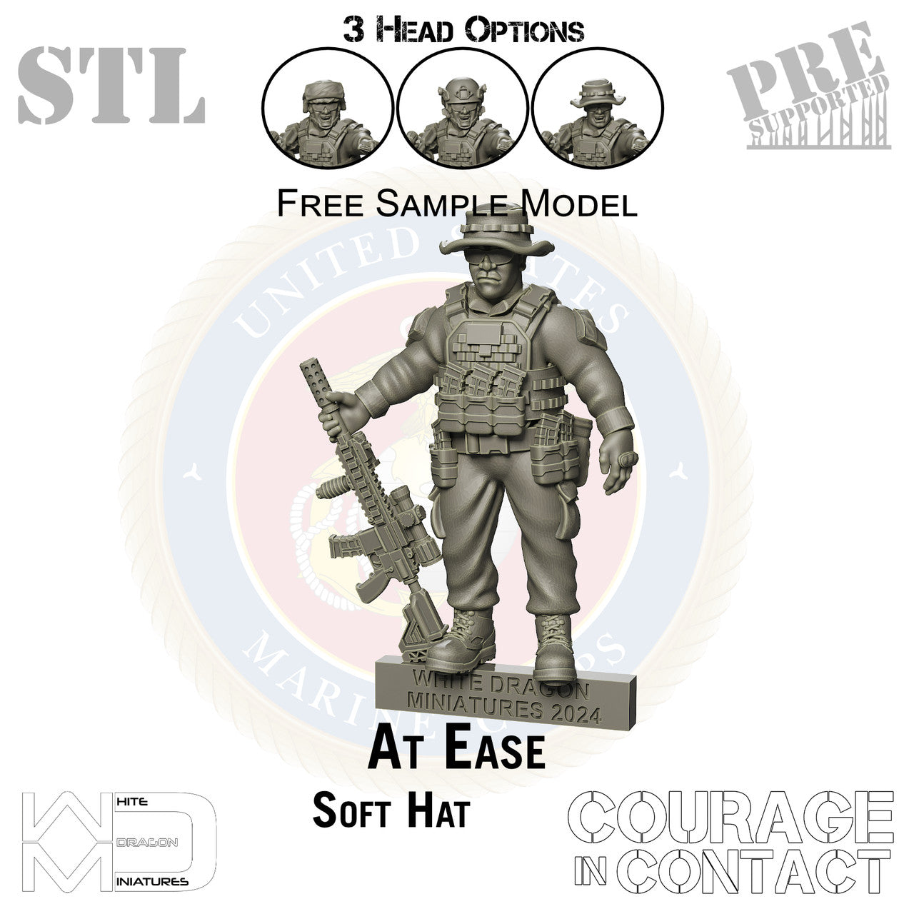 US Marines - Sample Model - STL