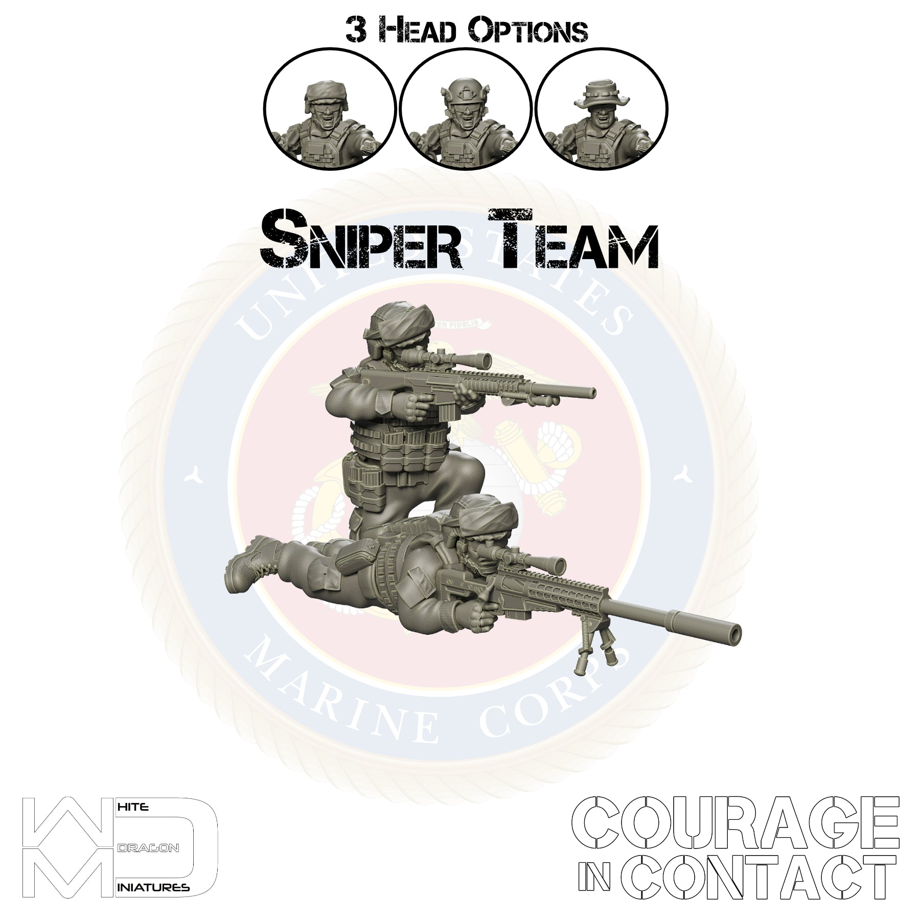 Sniper Team - US Marines