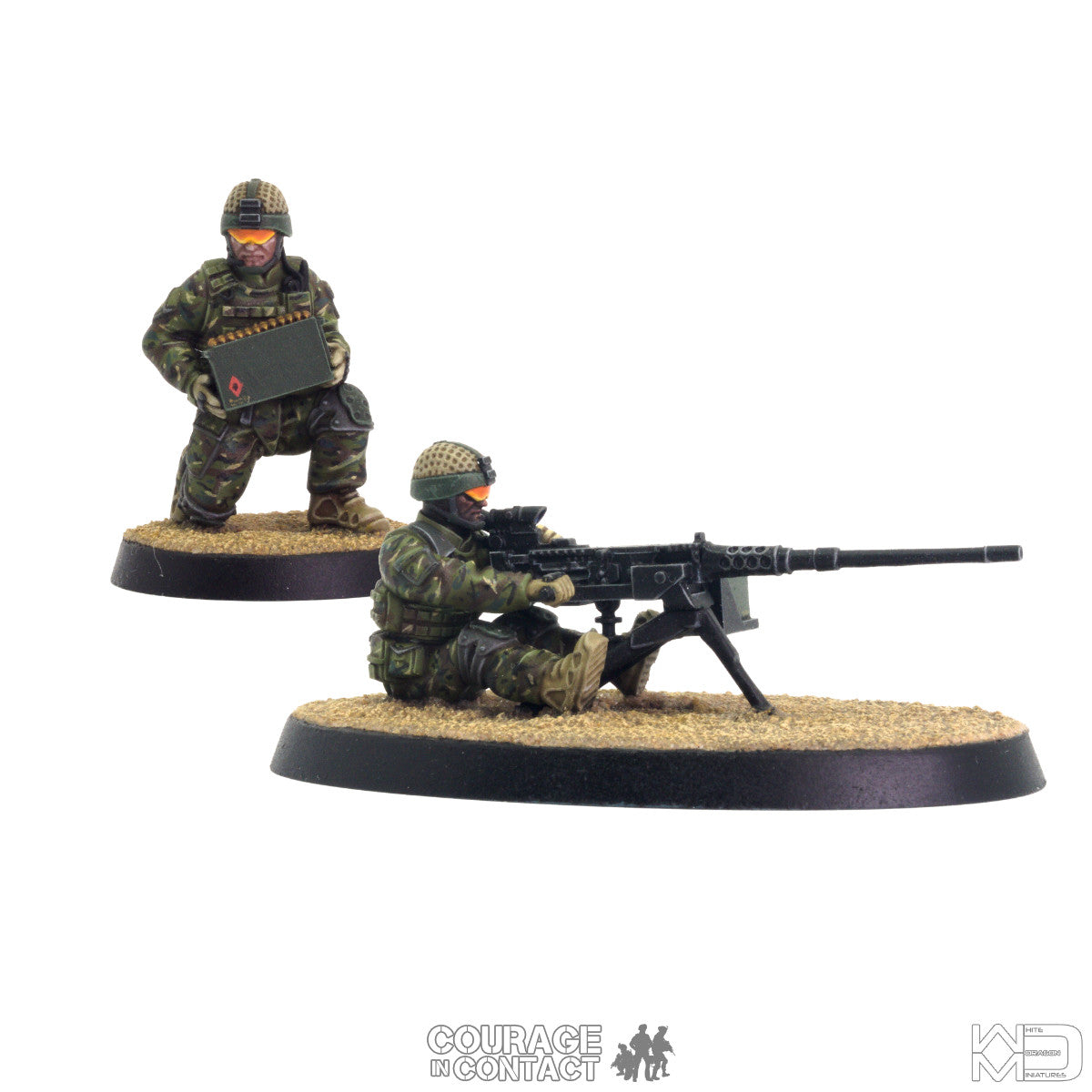 British Army -  Heavy Machine Gun Team