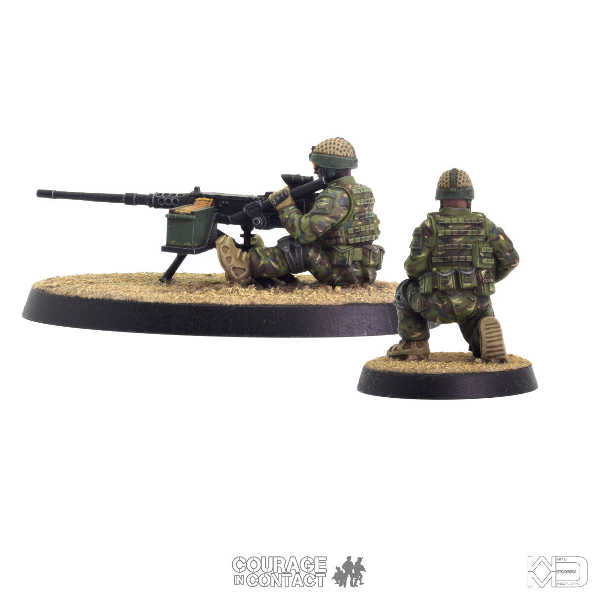 British Army -  Heavy Machine Gun Team