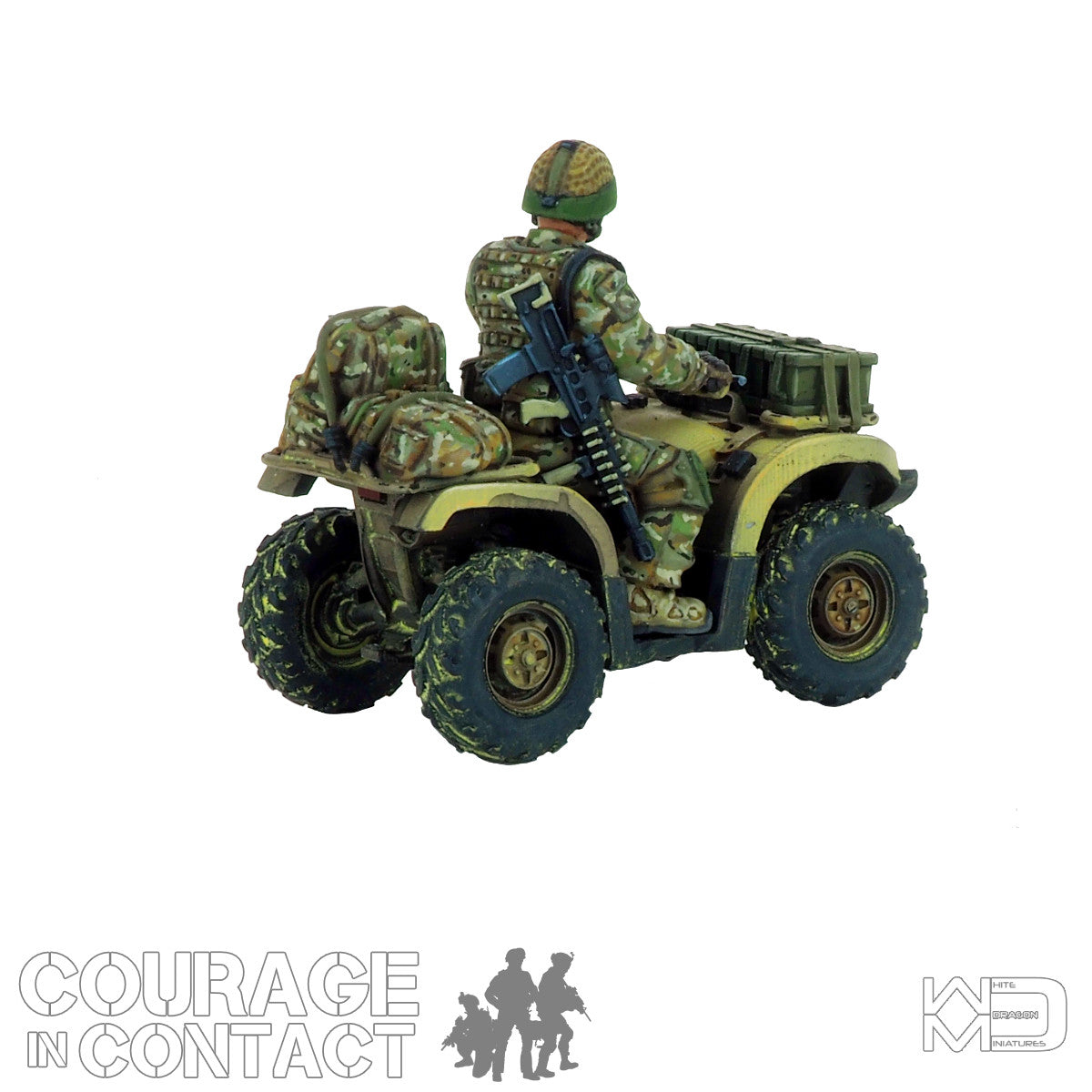 British Army -  Quadbike with Rider