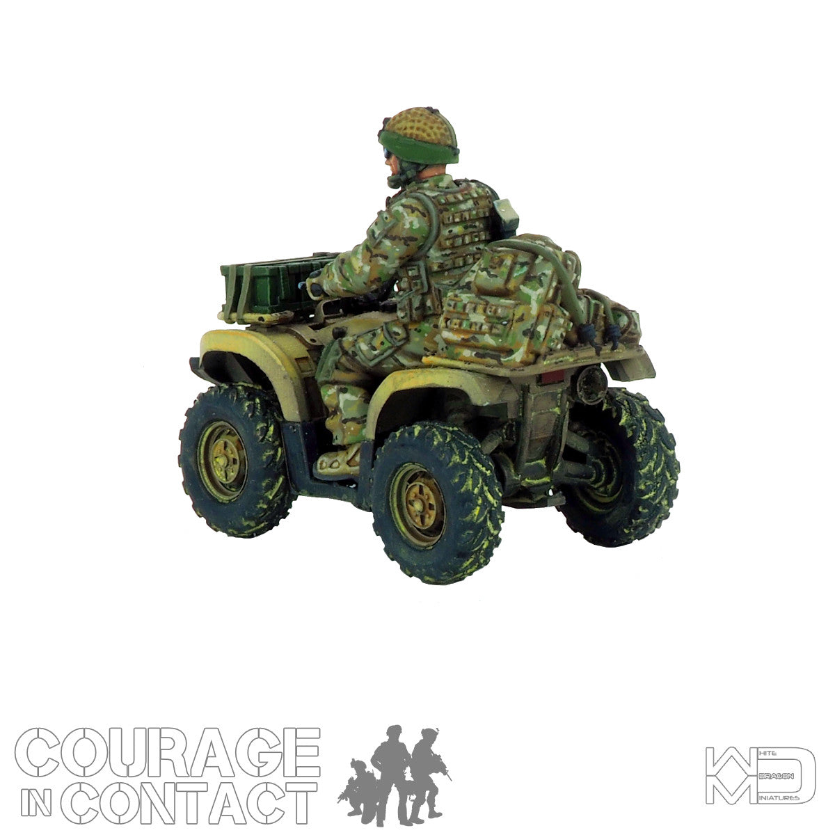 British Army -  Quadbike with Rider
