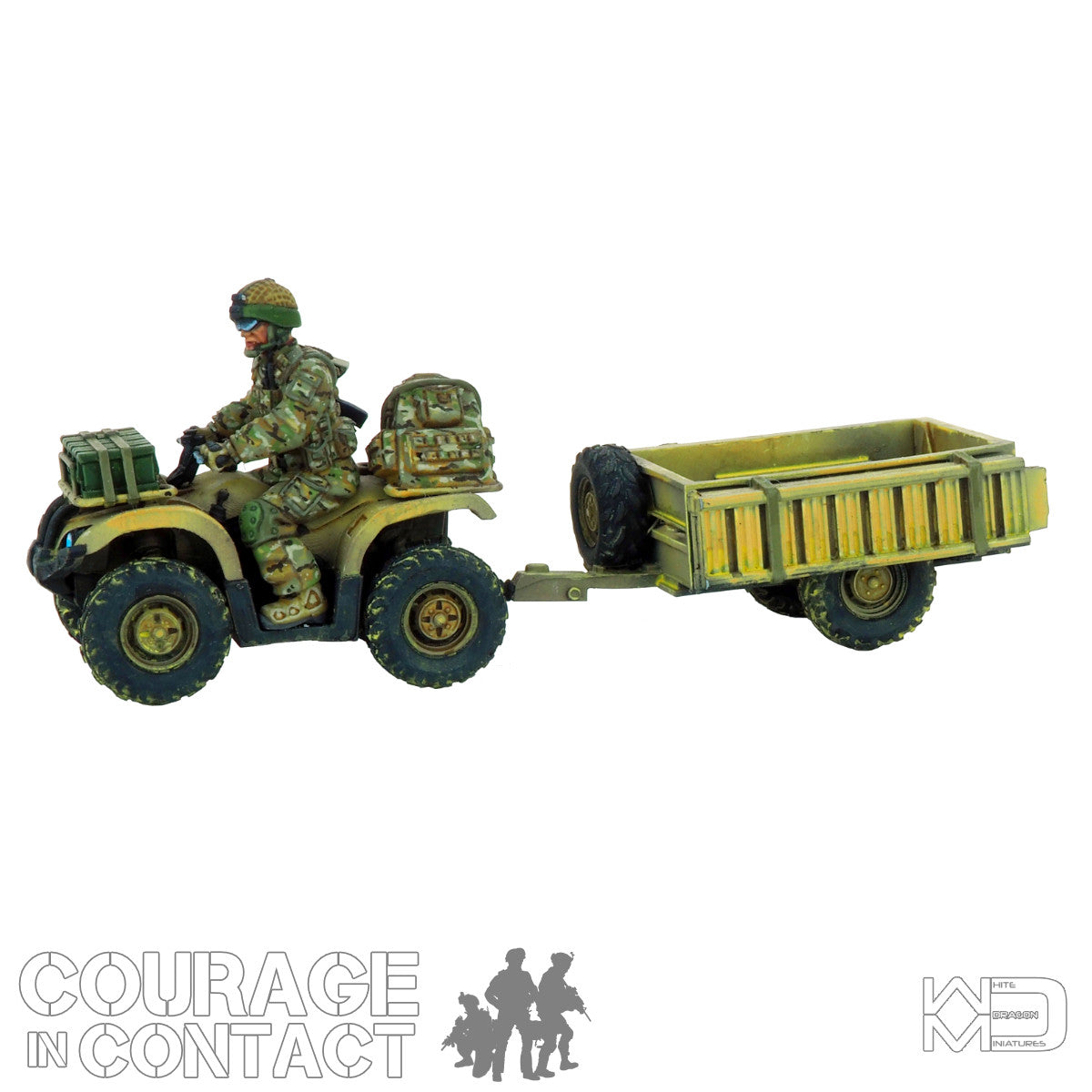 British Army -  Quadbike Trailer Empty
