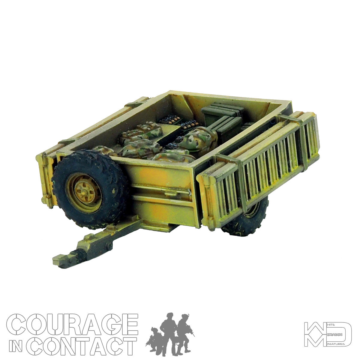 British Army -  Quadbike Trailer Full
