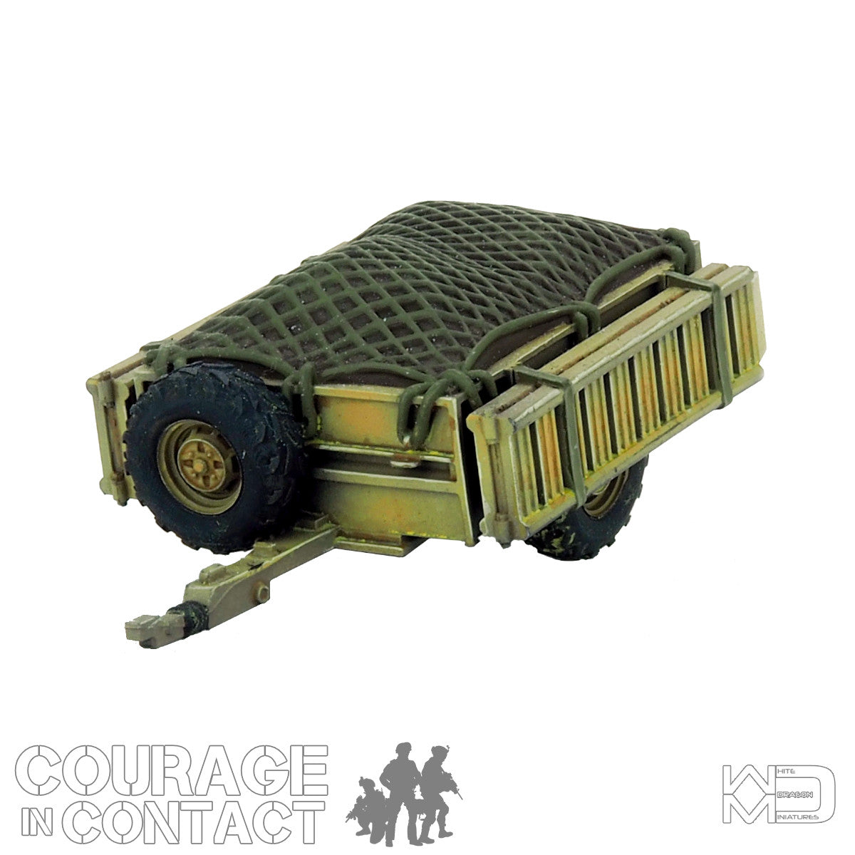 British Army -  Quadbike Trailer Netted
