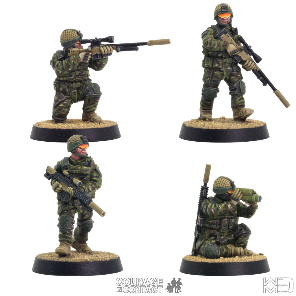 British Army -  Sniper Team